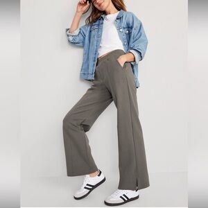 Old Navy Dynamic Fleece Wide Leg Trouser Pant